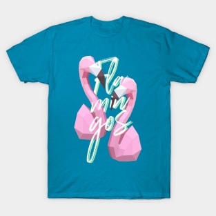 Flamingos Tumblr T-Shirt